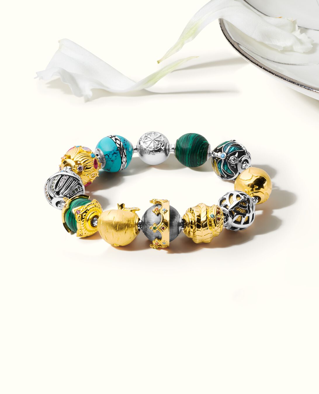 Beads rebosantes para pulseras y THOMAS SABO