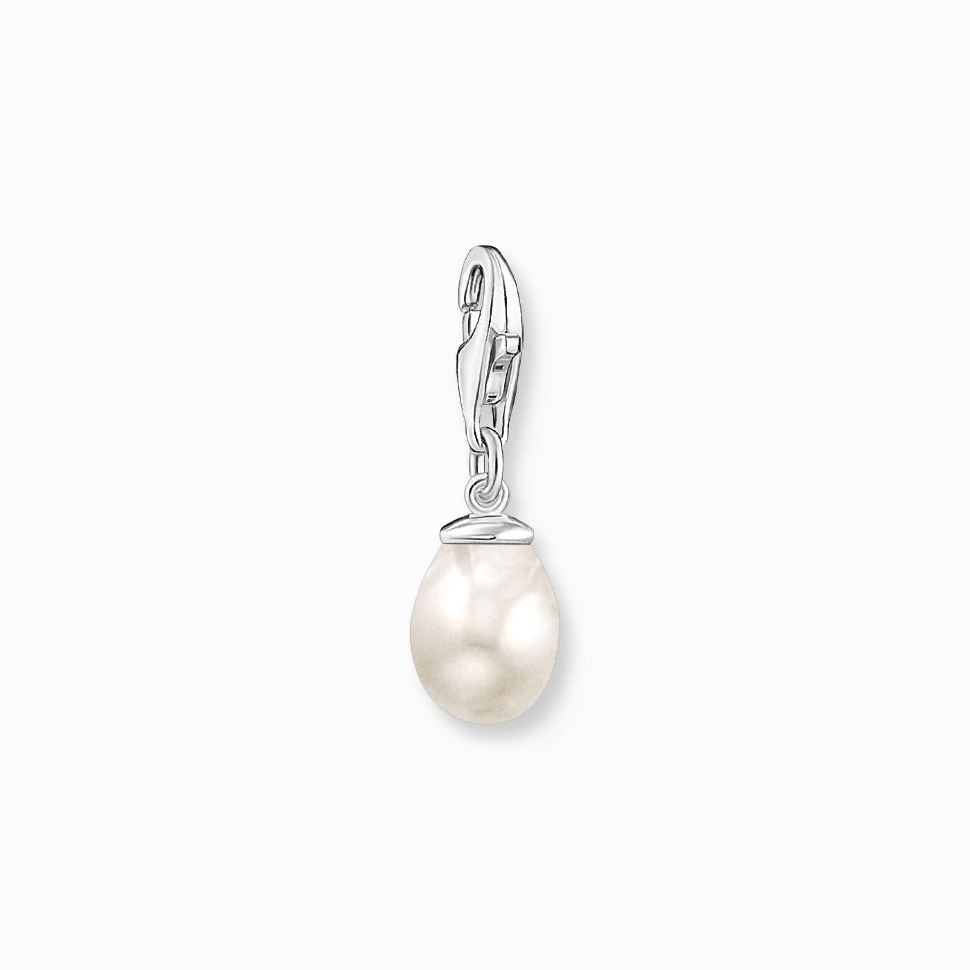 Charm pendant white pearl silver from the Charm Club collection in the THOMAS SABO online store