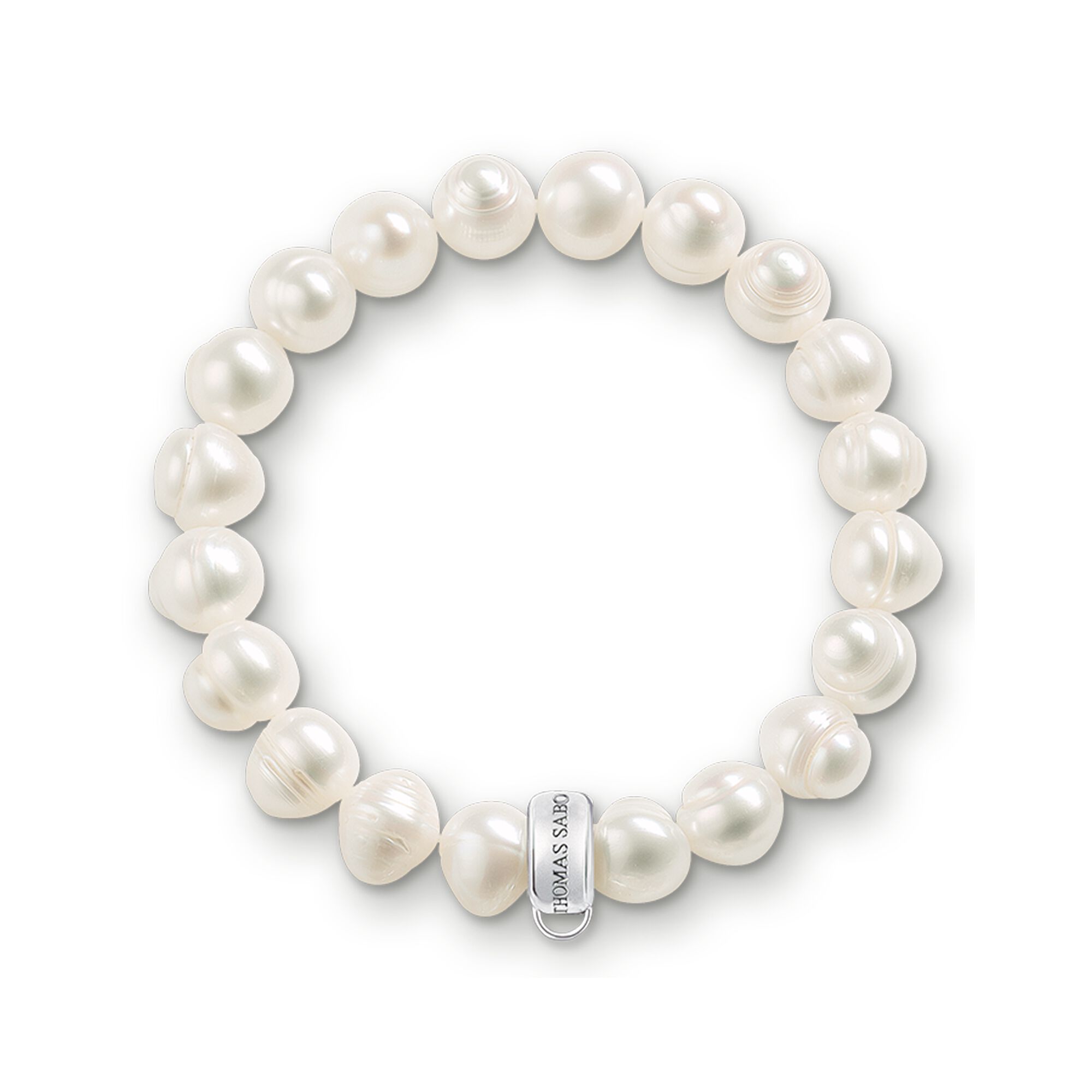 Pearl bracelet Charm bracelet pearls – X0041-082-14 – THOMAS SABO