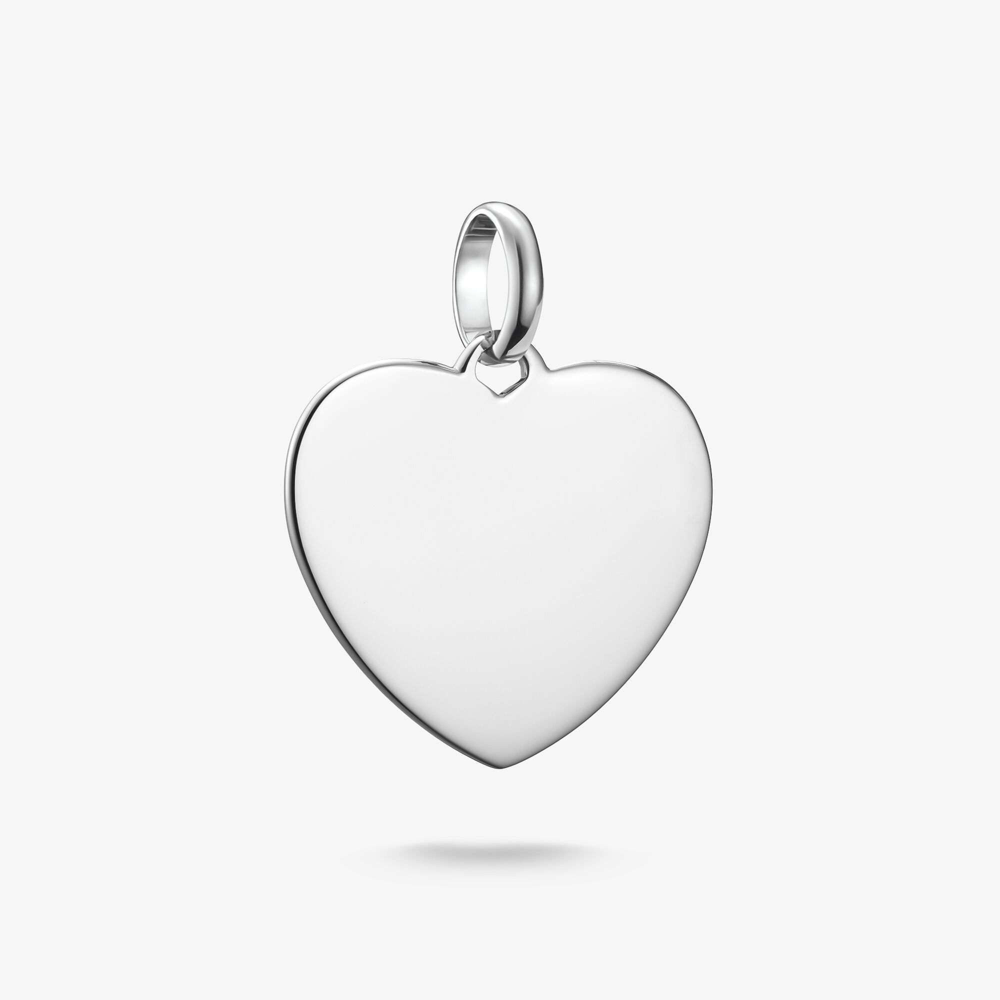 THOMAS SABO Charm-Anhänger Herz groß Connect Silber, Sterlingsilber, Größe: one size, Damen