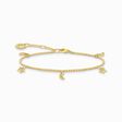 Bracelet star and moon gold from the Charming Collection collection in the THOMAS SABO online store