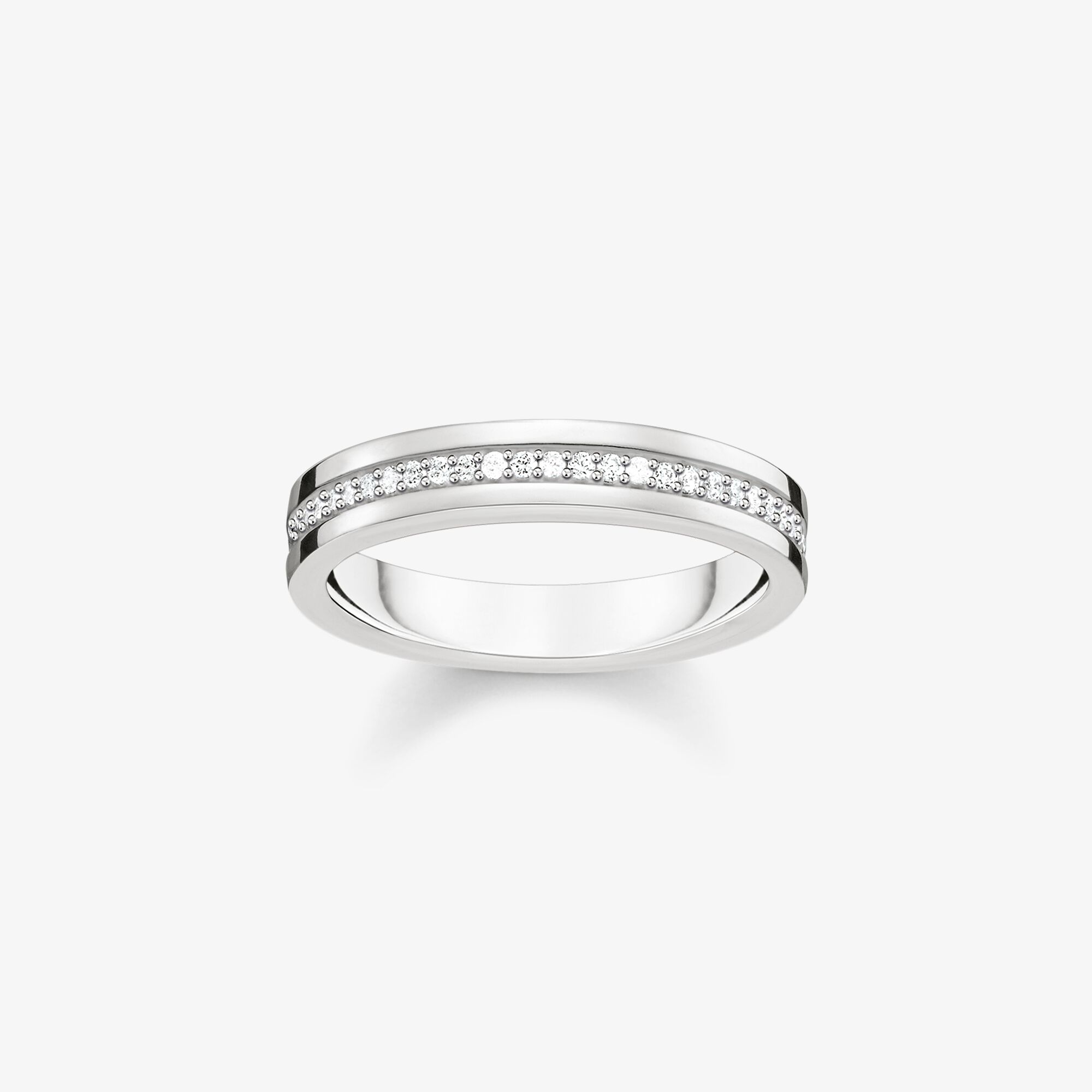 THOMAS SABO Bague, Argent sterling, Taille: 60, femme