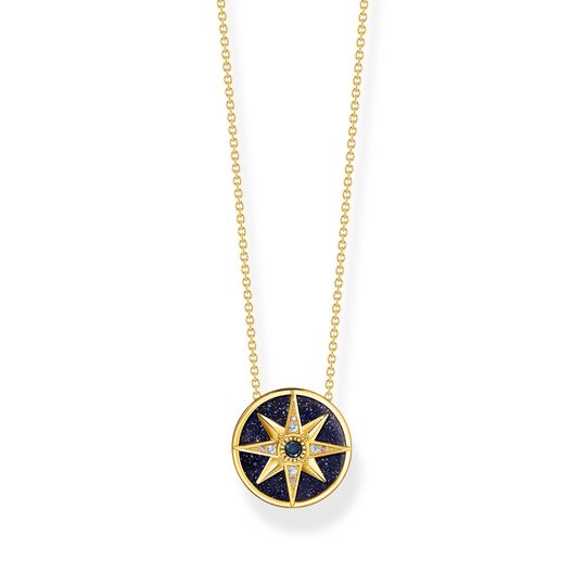 Necklace Royalty star with stones gold from the  collection in the THOMAS SABO online store