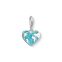 Charm pendant heart globe from the Charm Club collection in the THOMAS SABO online store