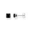 Ear studs black stone silver from the  collection in the THOMAS SABO online store