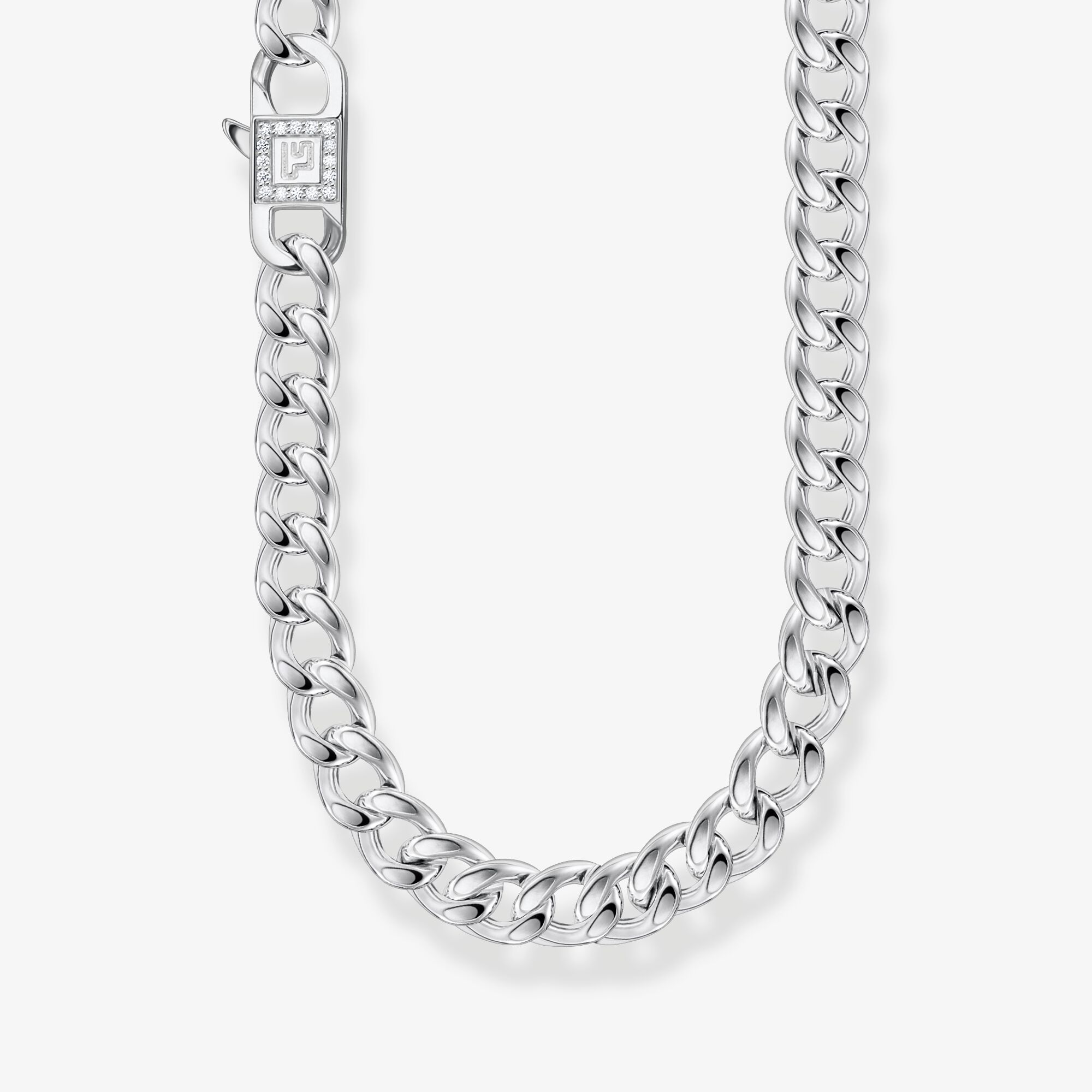 THOMAS SABO Kette Glieder silber, Sterlingsilber, Größe: 45 cm, Damen