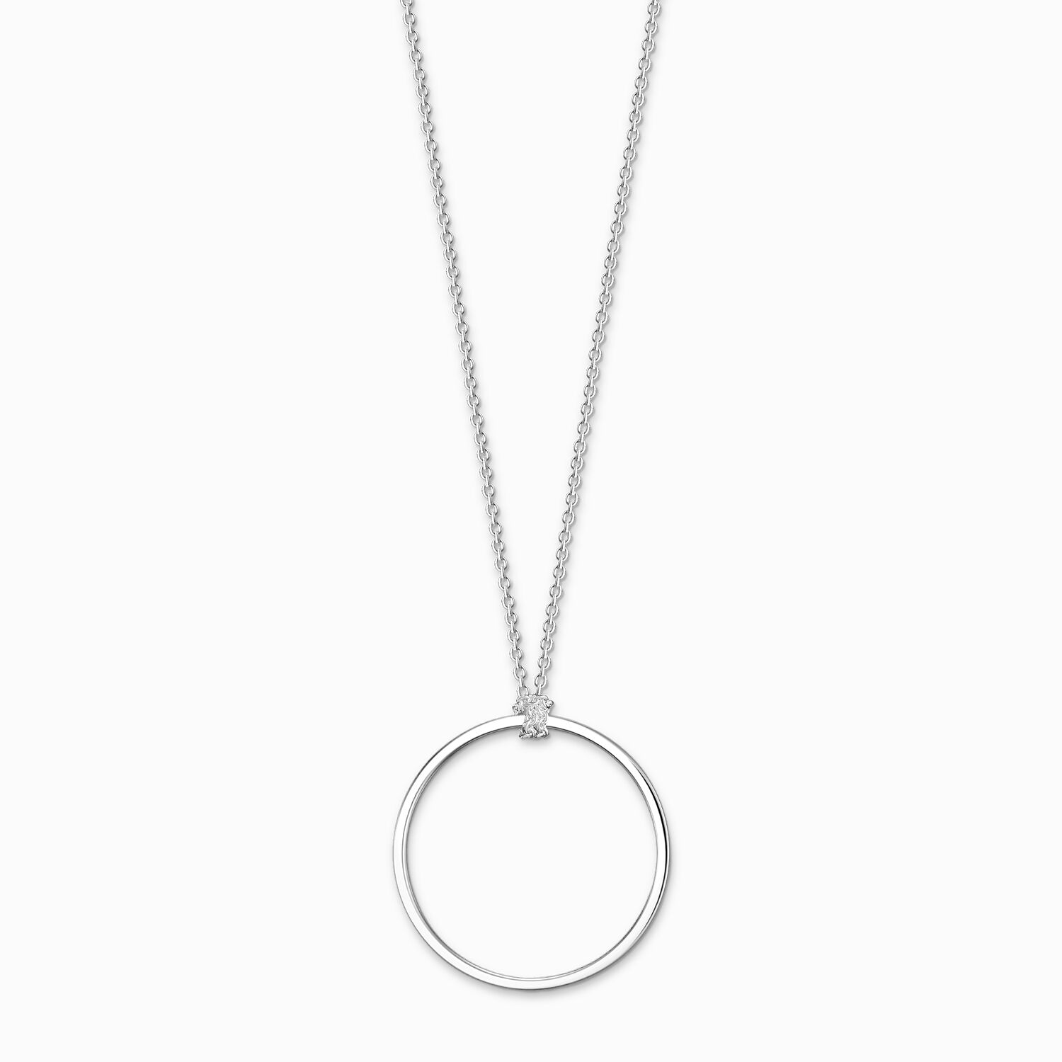 Charm necklace circle from the Charm Club collection in the THOMAS SABO online store