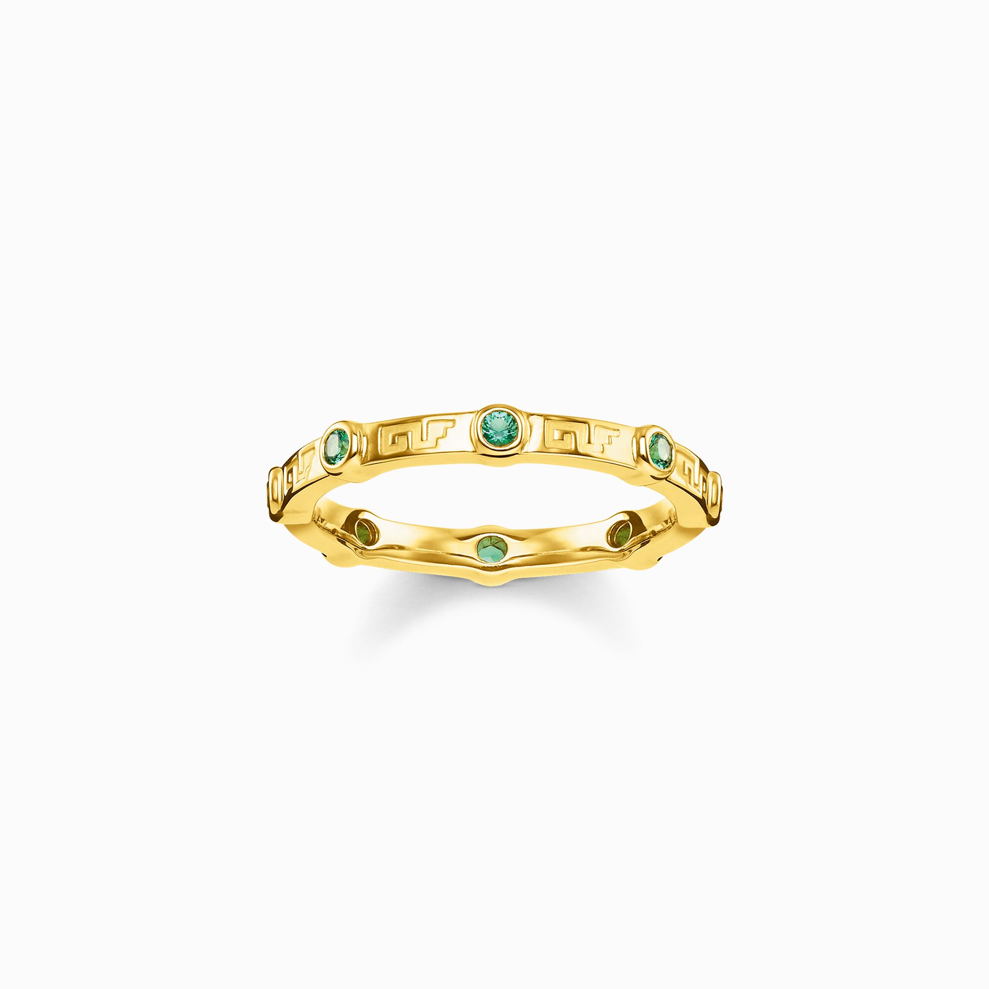 Ring green stone from the  collection in the THOMAS SABO online store