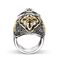 Ring schwarzer Diamant Totenkopf aus der  Kollektion im Online Shop von THOMAS SABO