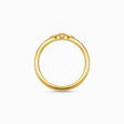 Anillo estrella piedras oro de la colección Charming Collection en la tienda online de THOMAS SABO