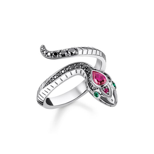 Ring Fur Damen In Silber Schlangen Design Thomas Sabo