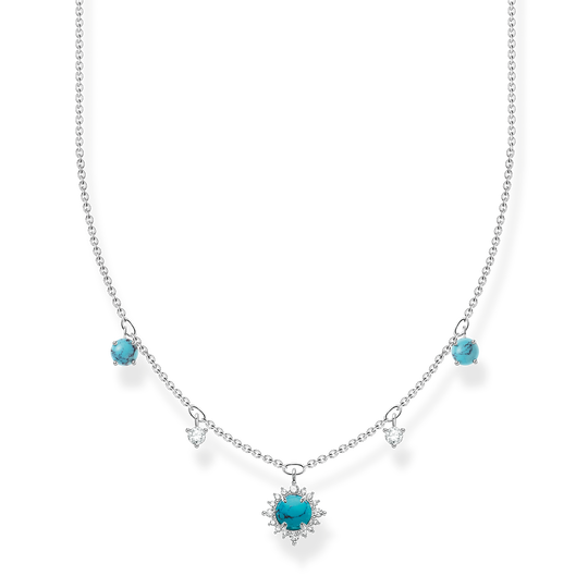 Necklace turquoise stone from the Charming Collection collection in the THOMAS SABO online store