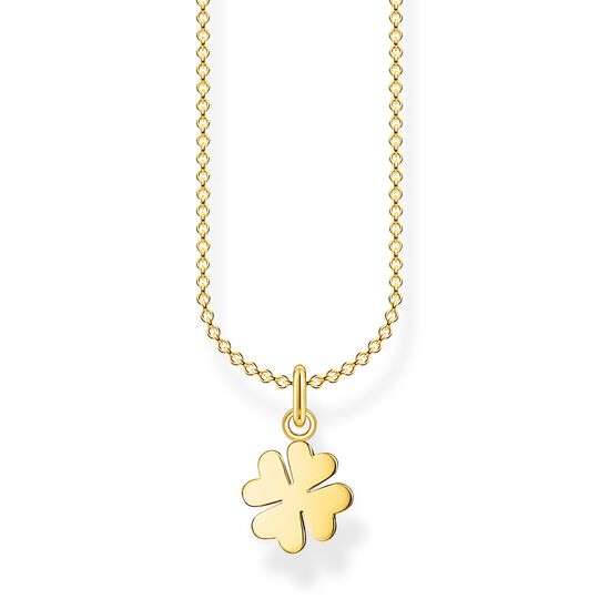 Necklace cloverleaf gold from the Charming Collection collection in the THOMAS SABO online store