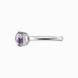 Solitaire ring purple from the  collection in the THOMAS SABO online store
