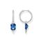 Hoop earrings with blue stone from the  collection in the THOMAS SABO online store