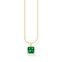 Necklace with green stone gold from the Charming Collection collection in the THOMAS SABO online store