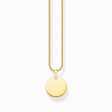 Necklace disc gold from the  collection in the THOMAS SABO online store