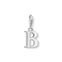 Charm pendant letter B from the Charm Club collection in the THOMAS SABO online store