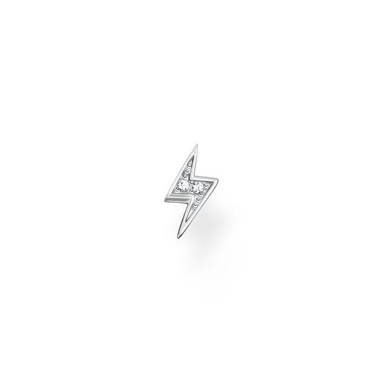 Single ear stud flash silver from the Charming Collection collection in the THOMAS SABO online store