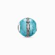Bead ornament turquoise from the Karma Beads collection in the THOMAS SABO online store