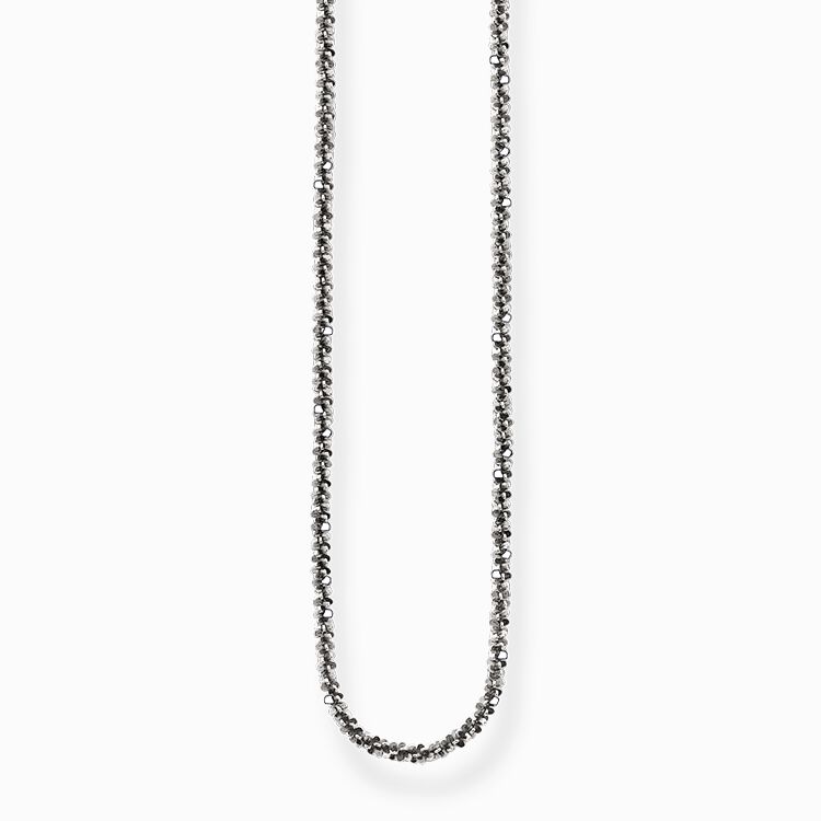 Criss cross chain blackened from the  collection in the THOMAS SABO online store