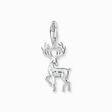 Charm-h&auml;ngsmycke hjort silver ur kollektionen Charm Club i THOMAS SABO:s onlineshop