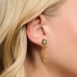 Earrings Royalty star with stones gold from the  collection in the THOMAS SABO online store