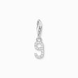 Silver charm pendant number 9 with zirconia from the Charm Club collection in the THOMAS SABO online store