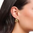 Pendants d&rsquo;oreilles &oelig;il et pierres multicolores plaqu&eacute;s or de la collection  dans la boutique en ligne de THOMAS SABO