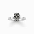 Ring skull pav&eacute; from the  collection in the THOMAS SABO online store