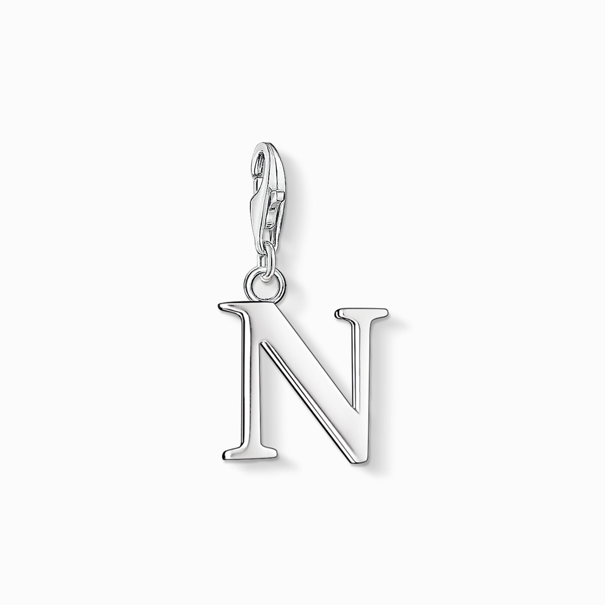 Charm pendant letter N from the Charm Club collection in the THOMAS SABO online store