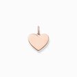 Pendant heart small rose gold from the  collection in the THOMAS SABO online store