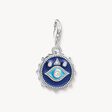 colgante Charm ojo de nazar azul