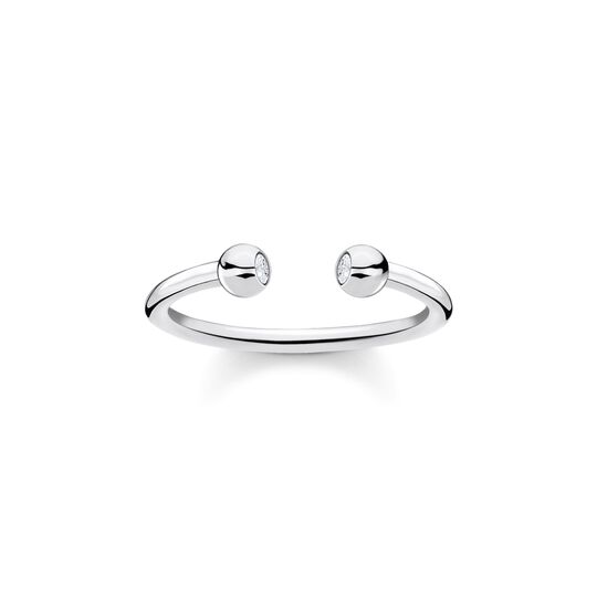 Ring Aus Silber Mit Offener Form Thomas Sabo