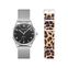 Set Code TS montre noire et bracelet imprim&eacute; animal de la collection  dans la boutique en ligne de THOMAS SABO