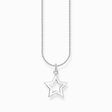 Silver necklace with star pendant from the Charming Collection collection in the THOMAS SABO online store