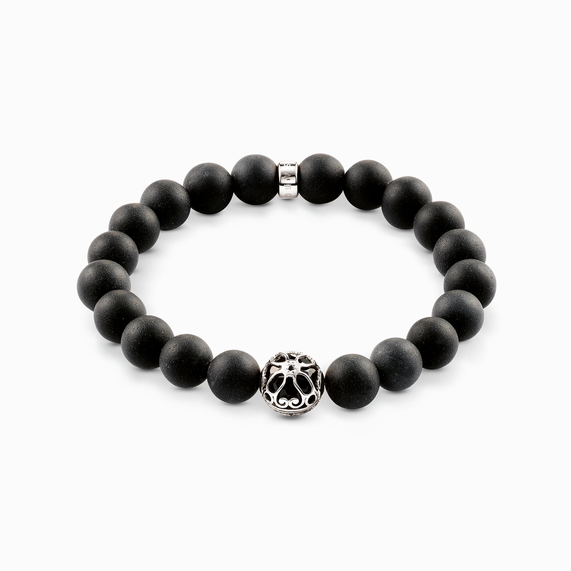 Bracelet black lotos blossom from the  collection in the THOMAS SABO online store