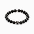 Bracelet black lotos blossom from the  collection in the THOMAS SABO online store