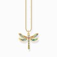 Necklace dragonfly gold from the  collection in the THOMAS SABO online store