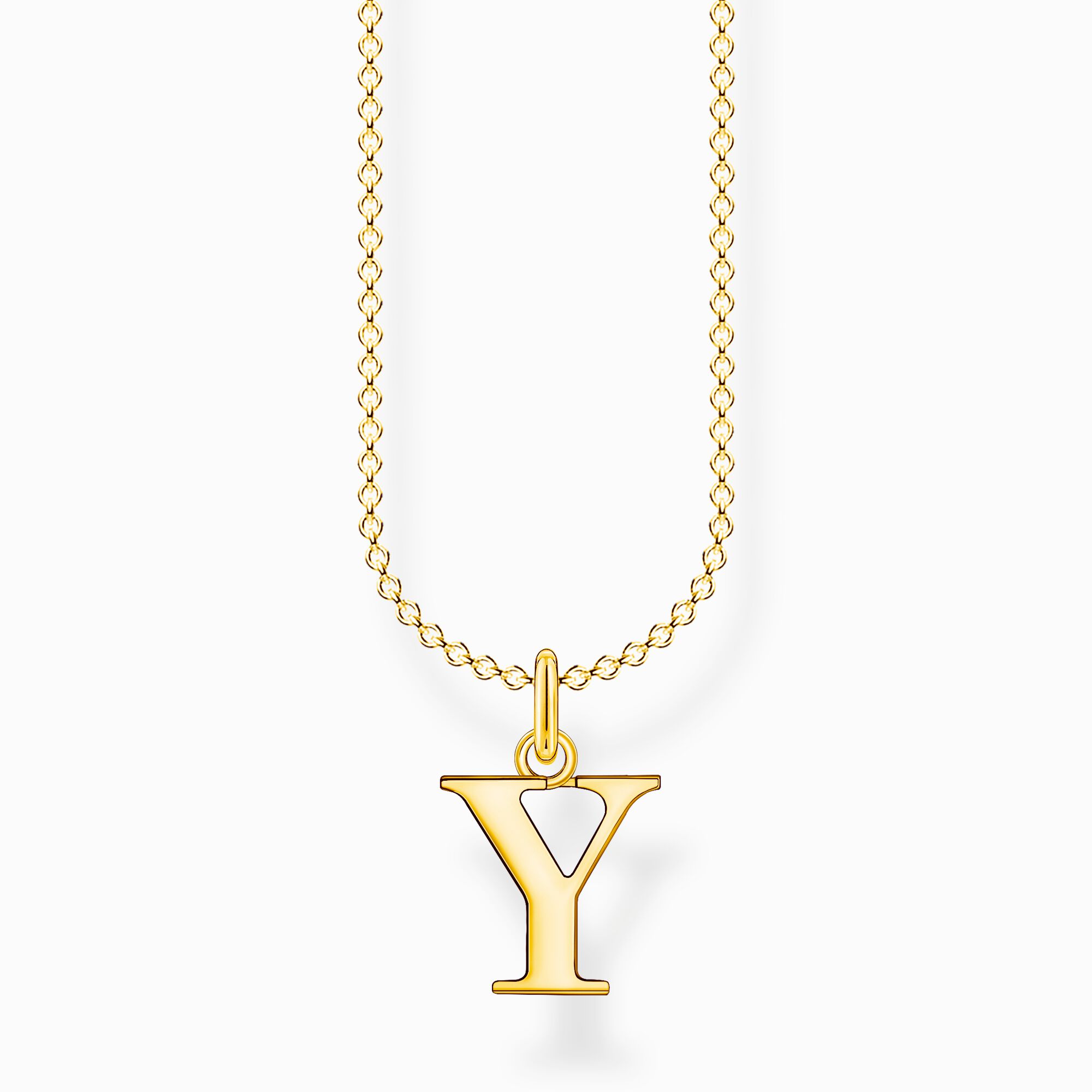 Necklace letter y gold from the Charming Collection collection in the THOMAS SABO online store