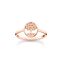 Ring Tree of Love with white stones rosegold from the Charming Collection collection in the THOMAS SABO online store
