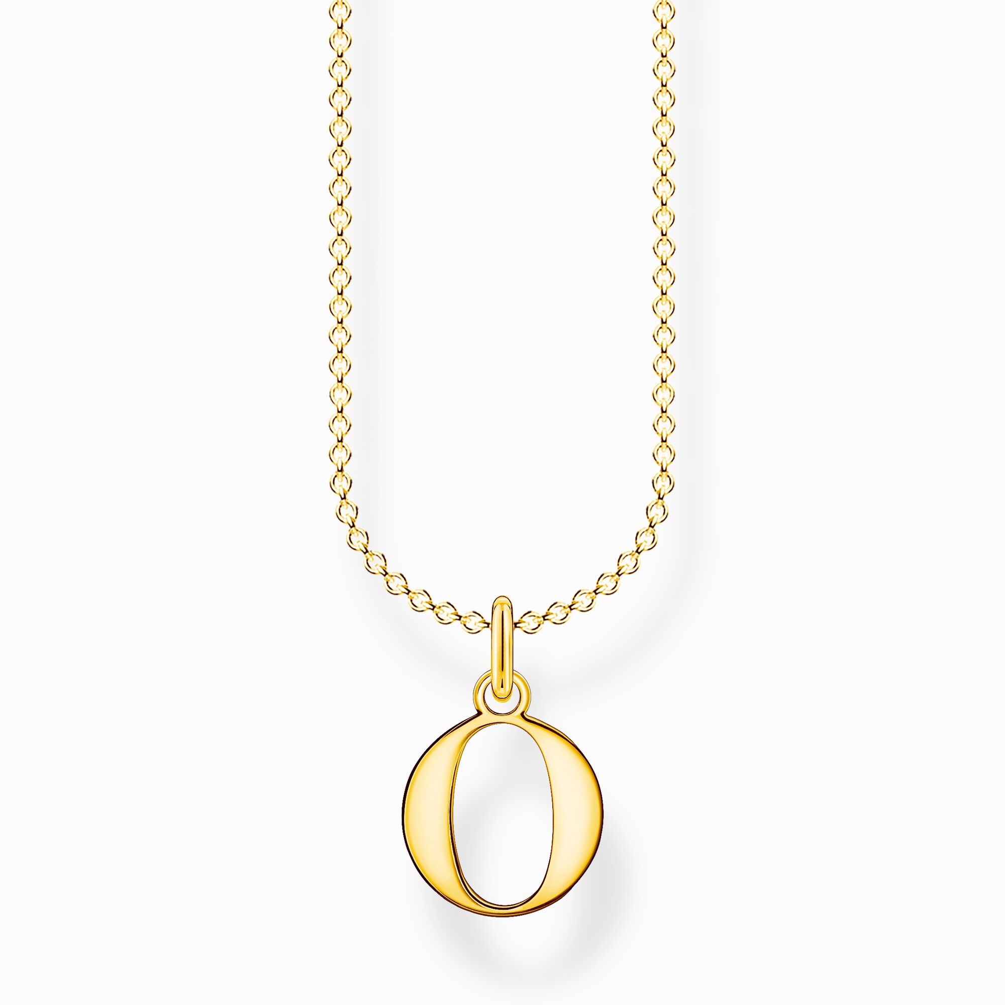 Necklace letter o gold from the Charming Collection collection in the THOMAS SABO online store