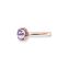 Solitaire ring purple lotos blossom from the  collection in the THOMAS SABO online store