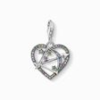 Charm pendant Cupid&rsquo;s Arrow, silver from the Charm Club collection in the THOMAS SABO online store