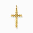 Anh&auml;nger Kreuz gold aus der  Kollektion im Online Shop von THOMAS SABO