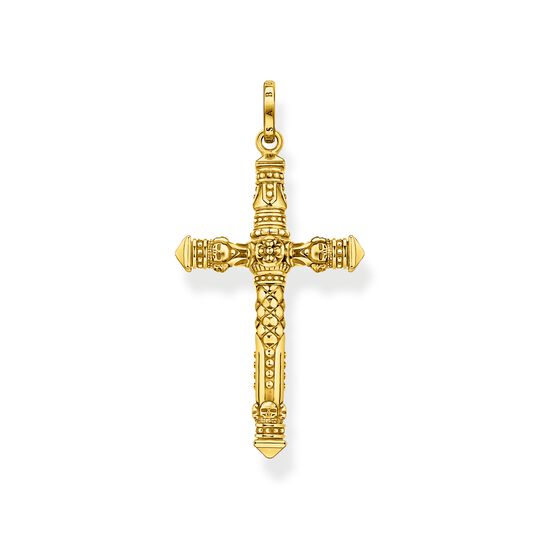Pendant cross gold from the  collection in the THOMAS SABO online store