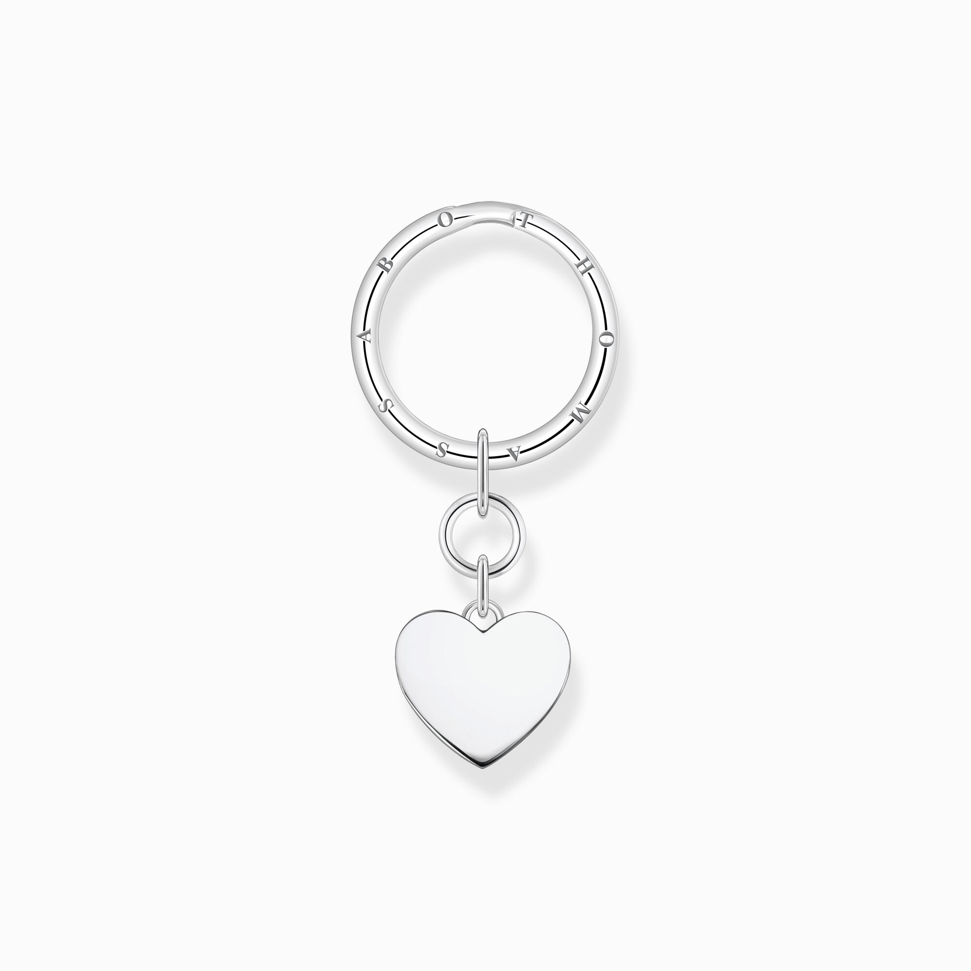 Key ring heart silver from the  collection in the THOMAS SABO online store