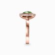 Solitaire ring green cosmos from the  collection in the THOMAS SABO online store