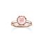 Solitaire ring pink lotos blossom from the  collection in the THOMAS SABO online store