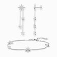 Set de joya estrellas con piedras blancas plata de la colección  en la tienda online de THOMAS SABO